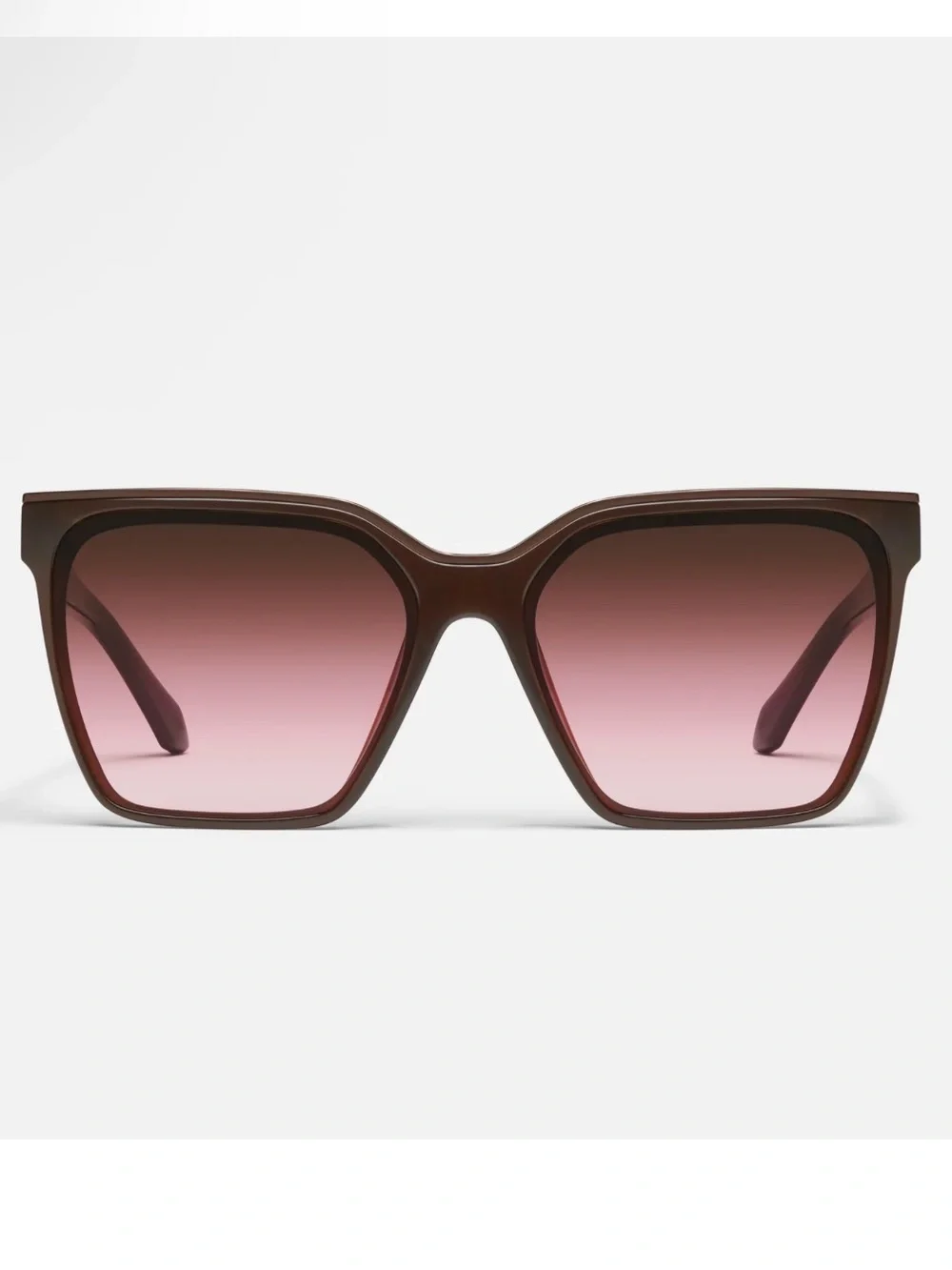 NIB Quay Level up remixed oversized square sunglasses unisex 51mm